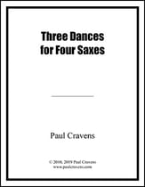 Three Dances for Four Saxes P.O.D. cover